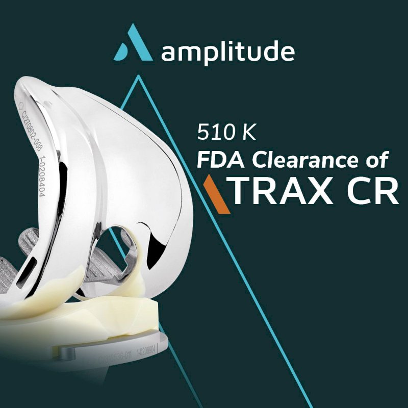 Amplitude expands its Primary Total Knee Prothesis portfolio with FDA Clearance of 